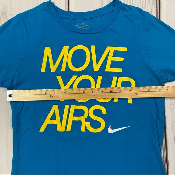 NIKE Women’s Move Your Airs Short Sleeve Tshirt Size S - Picture 7 of 8